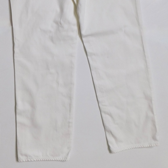 NWT!! J. CREW Petite Slouchy Jeans Solid White Denim Button Fly 29P 29 Petite - Picture 11 of 16